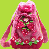 Hand and Heart Grapes Backpack