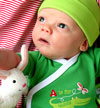 Baby in Gators Newborn Clothing