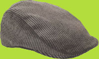 Betty Ann Grey Corduroy Boys Ivy Cap